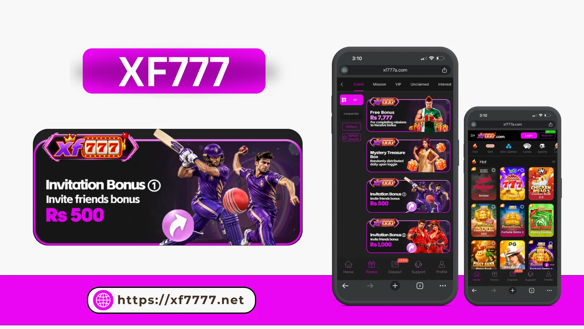 XF777 Bonuses